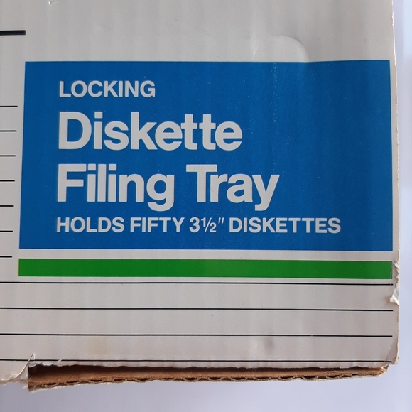 VTG FELLOWS DISKETTE FILING TRAY - Picture 12 of 14